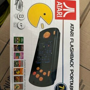 Flashback Portable Handheld Console - Black & Orange